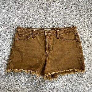 Universal Thread Tan Jean Shorts